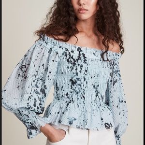 All Saints Lara Portland Top